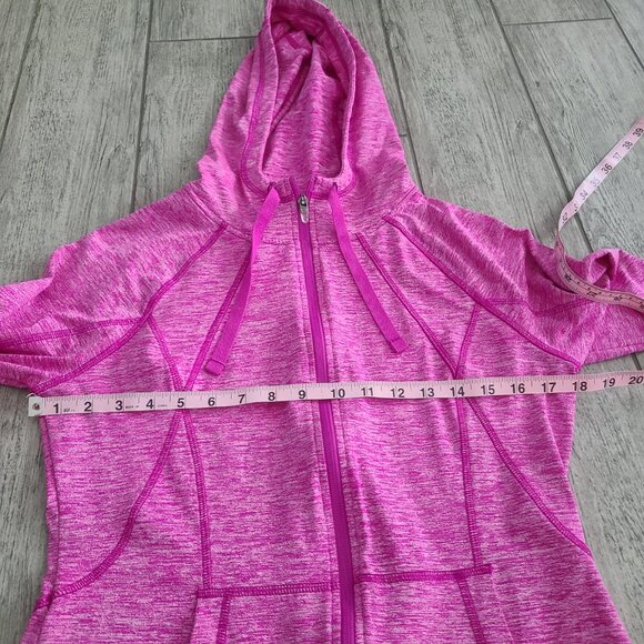 C9 Champion Duo Dry Pink Full Zip Hooded Jacket Women’s Small - Picture 6 of 9